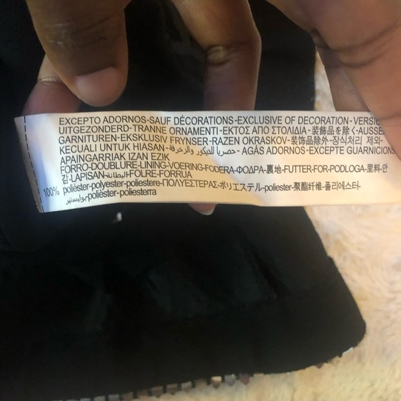 𝅺NWT ZARA Bloggers Fave Sparkly Knotted Skirt - Picture 11 of 11